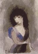 Marie Laurencin Bust of woman oil